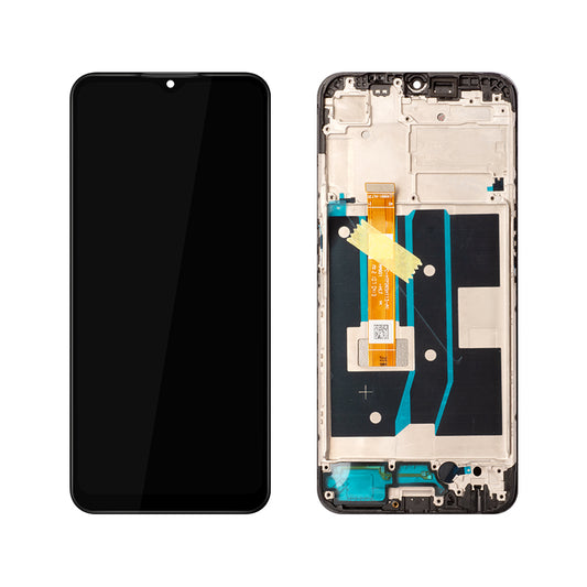 Display for OPPO Realme A16 A16s LCD Touch Screen Digitizer Replacement CPH2269 CPH2271with Frame