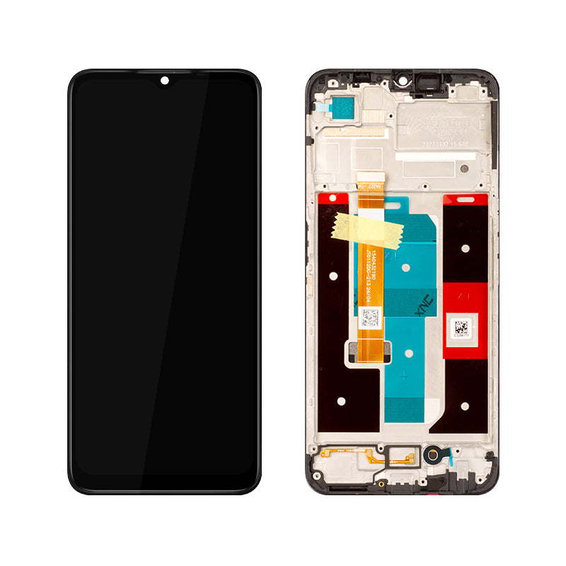 Display for OPPO Realme C35 LCD Touch Screen Digitizer Replacement with Frame RMX3511