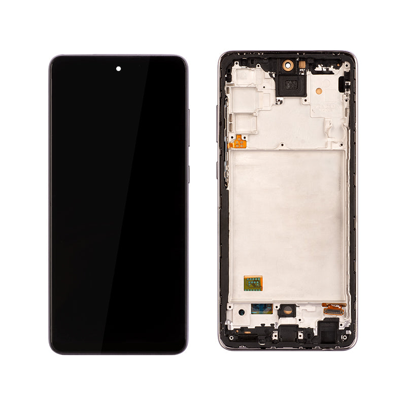 Display for Galaxy A72 4G SM-A725 LCD Touch Screen Digitizer Replacement With Frame