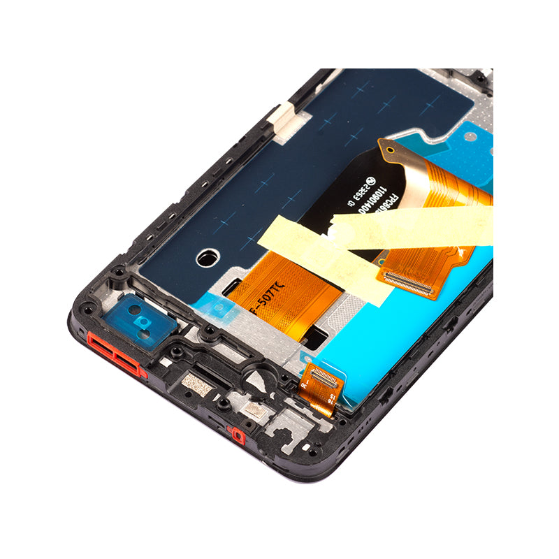 Display for INFINIX Smart 8 LCD Touch Screen Digitizer Replacement with Frame X6525