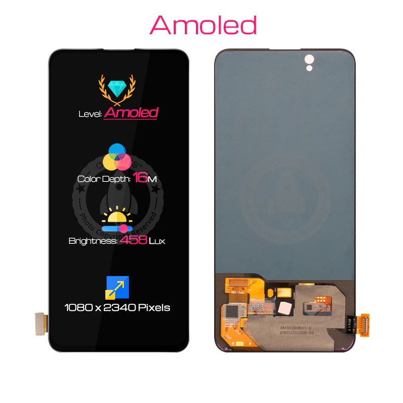 AMOLED Display For Vivo V15 Pro X27 Lcd Touch Screen Digitizer Replacement