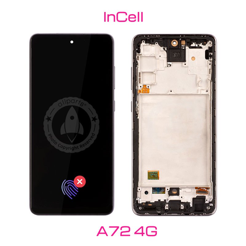 Display for Galaxy A72 4G SM-A725 LCD Touch Screen Digitizer Replacement With Frame