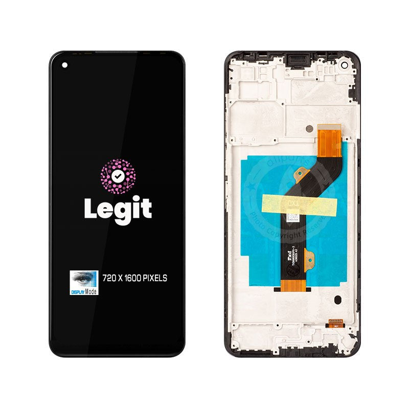 Display for Infinix Hot 10 X682 LCD Touch Screen Digitizer Replacement Hot10 X682b X682C with Frame