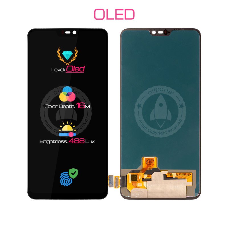 OLED Display For Oneplus 6 Lcd Touch Screen Digitizer Replacement A6000 A6003