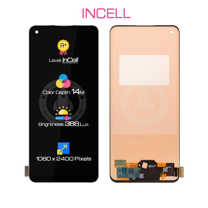 INCELL Display for OPPO Reno 8 4G 5G LCD Touch Screen Digitizer Replacement